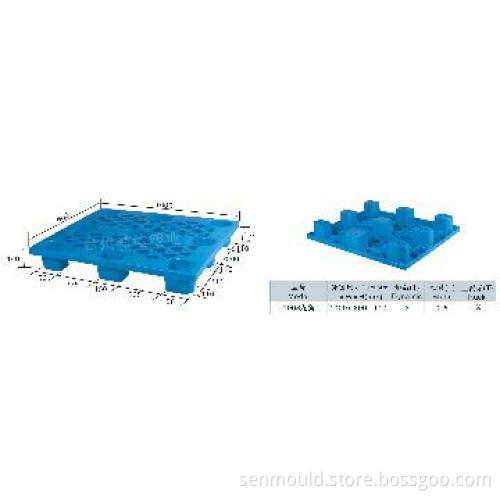 1008 Europe Standard Heavy Duty Plastic Pallet